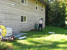 Propane tank installation 2010
